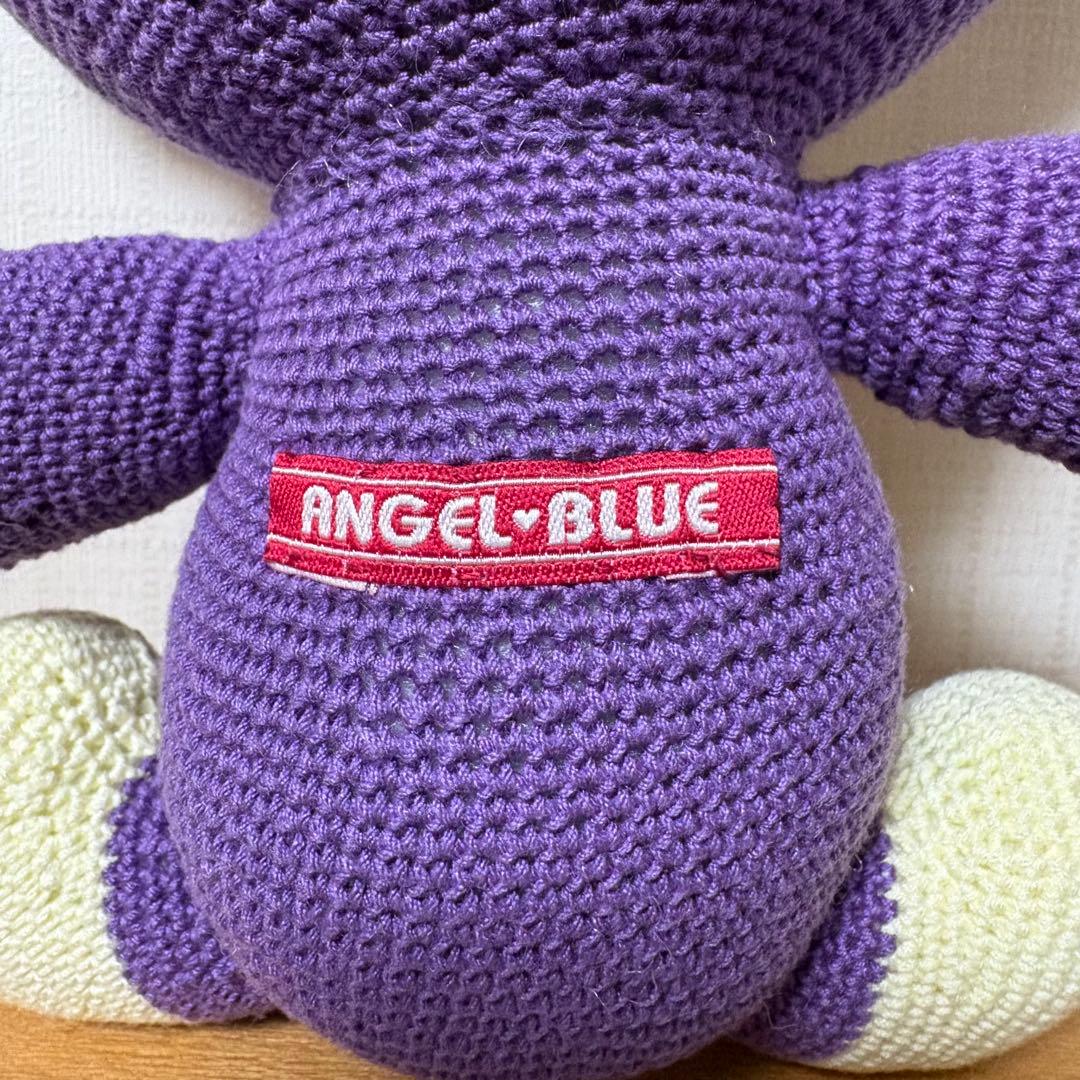 エンジェルブルー ナカムラくん 編みぐるみ パープル