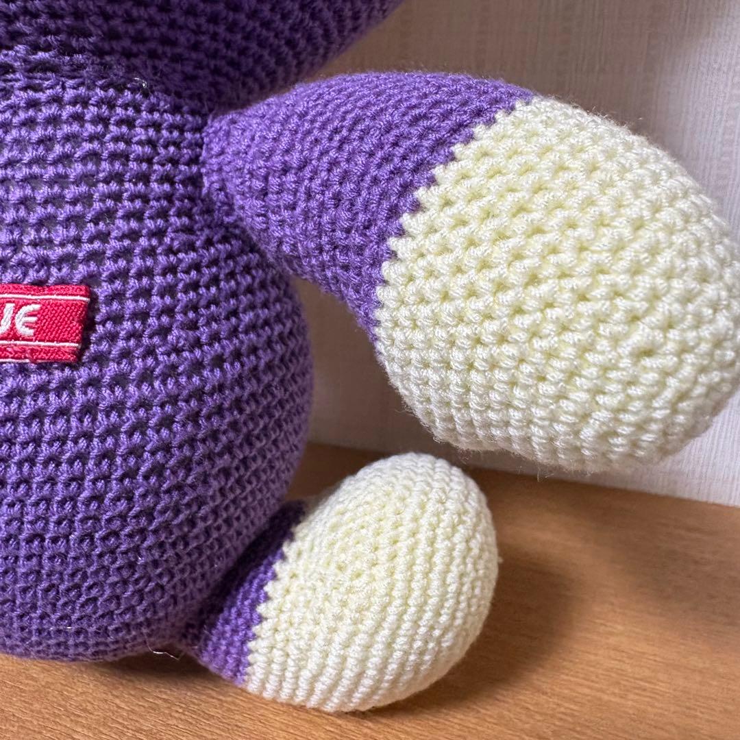 エンジェルブルー ナカムラくん 編みぐるみ パープル