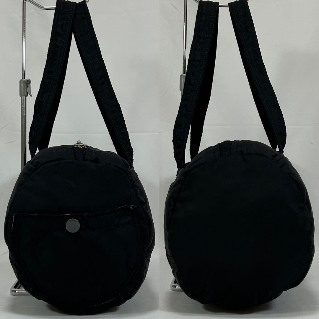 【美品】ポーター タンカー 吉田カバン ミニボストンバッグ 肩掛け ナイロン 黒