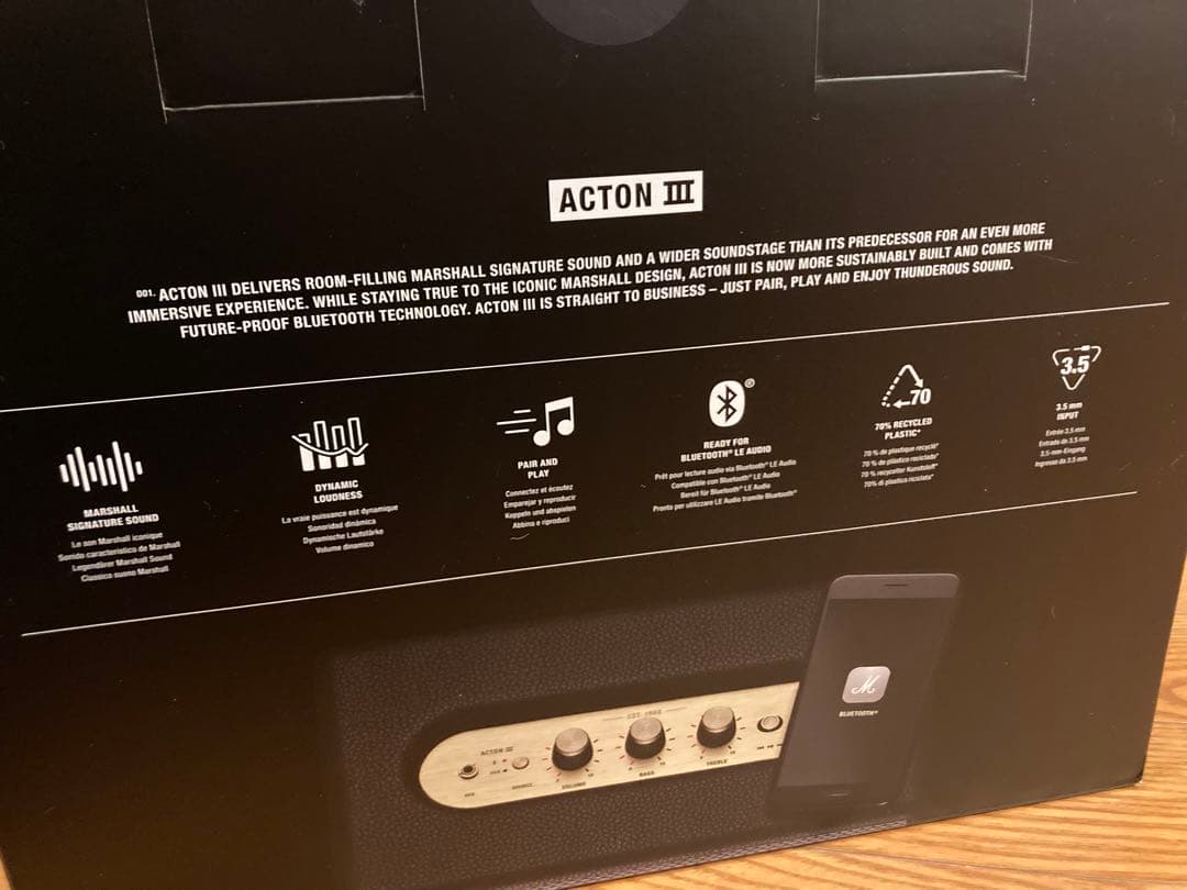 新品正規品 Marshall Acton III アクトン スピーカー