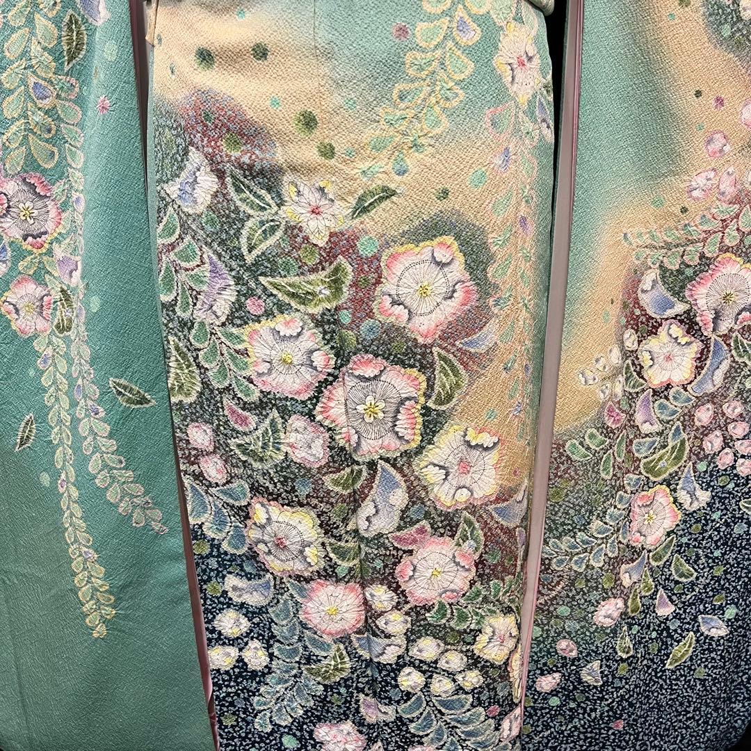 振袖フルセット ■辻が花振袖■花絞り■成人式振り袖■振袖一式