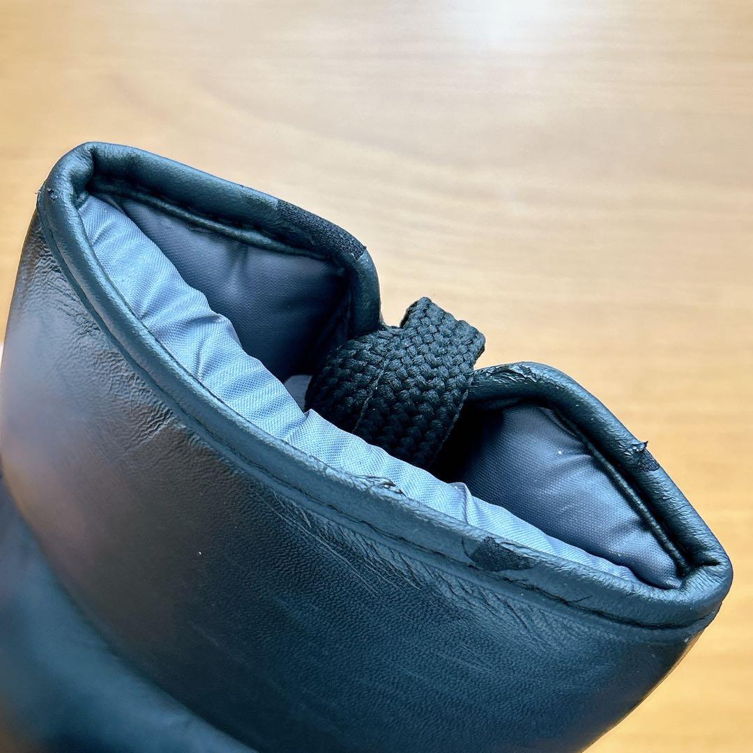 ❣️訳あり❣️ボクシンググローブ 14オンス 14oz ブラック 紐付き 牛革