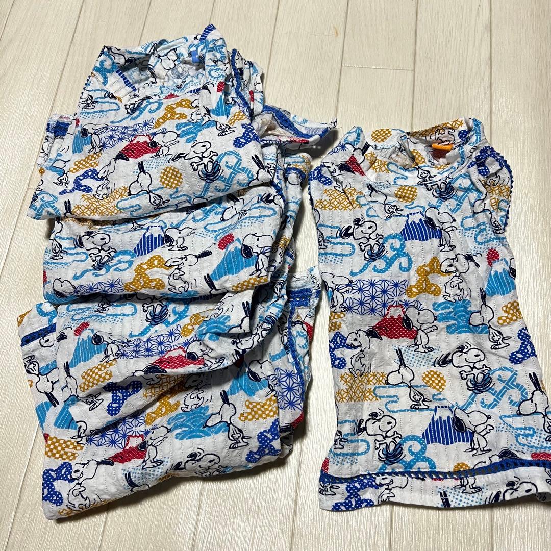 5枚セット ペットパラダイス スヌーピー 甚平 浴衣 SNOOPY ピーナッツ