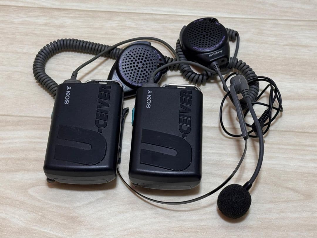 SONY トランシーバー 2台セット UHF TRANCEIVER
