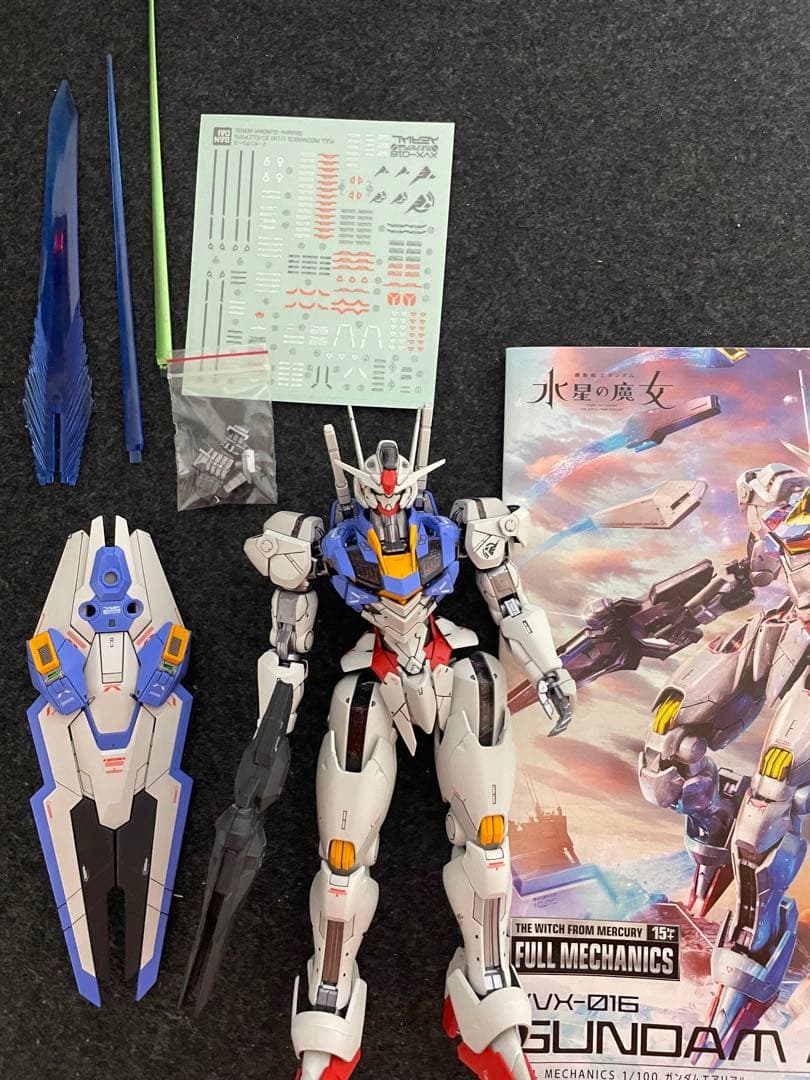 ガンダムエアリアル 1/100 改修全塗装済み完成品 フルメカニクス水星の魔女