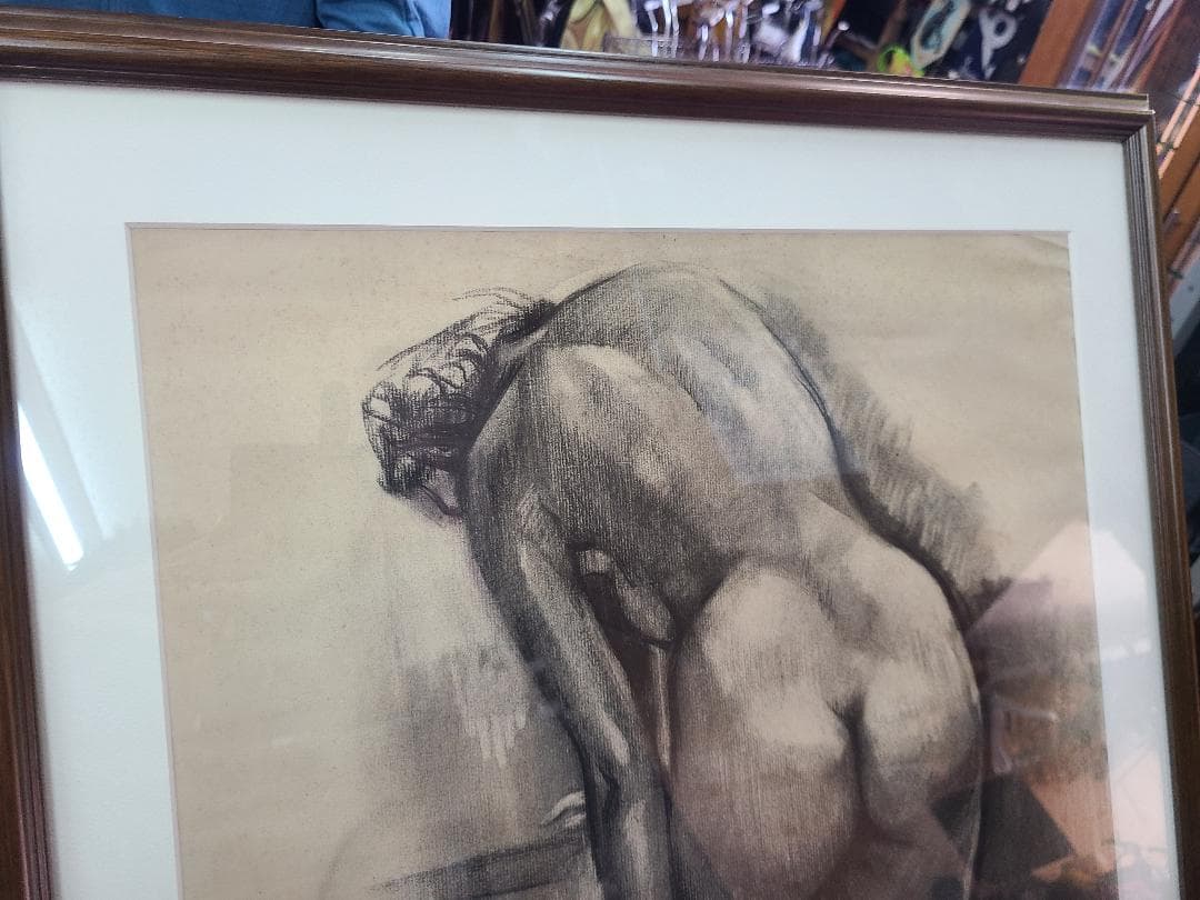 山岸正巳 パステル画