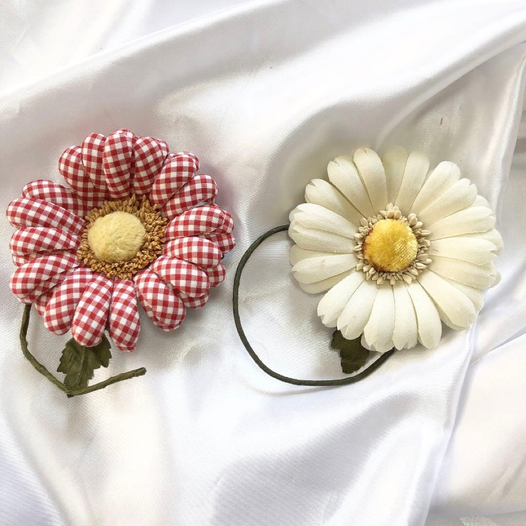 【美品】ピンクハウス カネコイサオ コサージュ5点セット 造花 アクセサリー