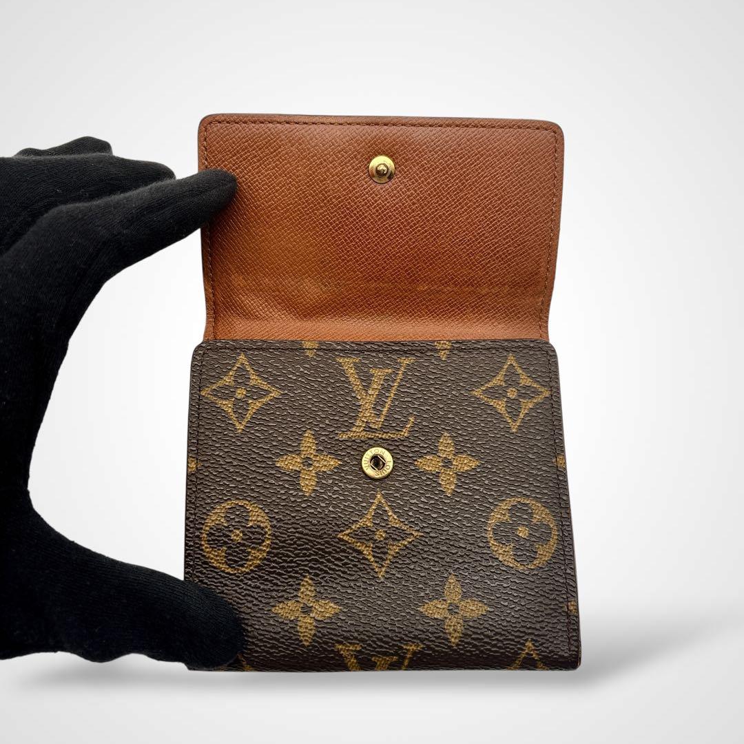 ルイヴィトン モノグラム ポルトモネ ビエ カルトクレディ 三つ折り財布 廃盤