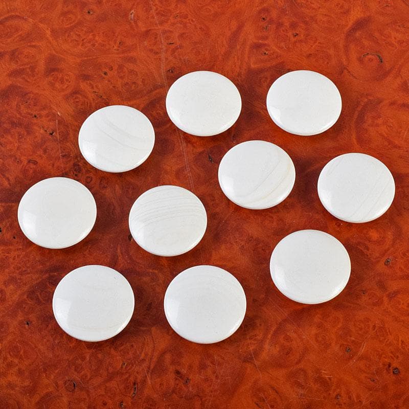 囲碁　碁石　本蛤碁石　那智黒碁石　碁笥　一套　時代箱付　M　R9282B