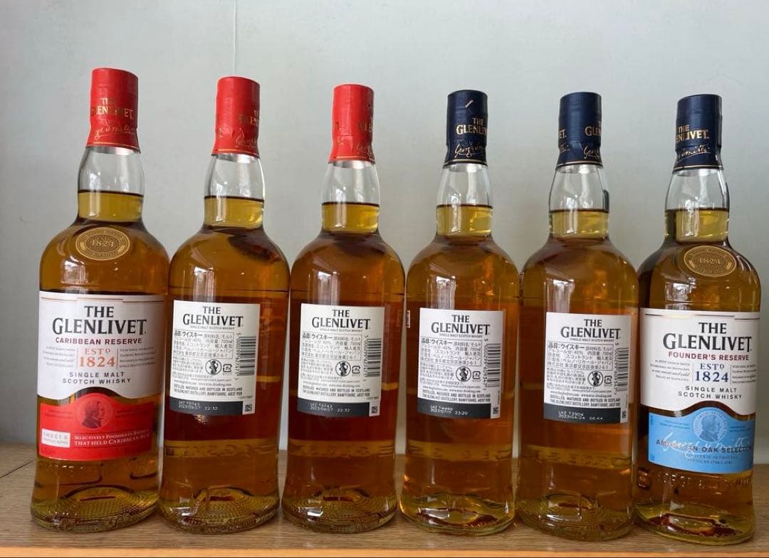 THE GLENLIVET 6本セット ウイスキー