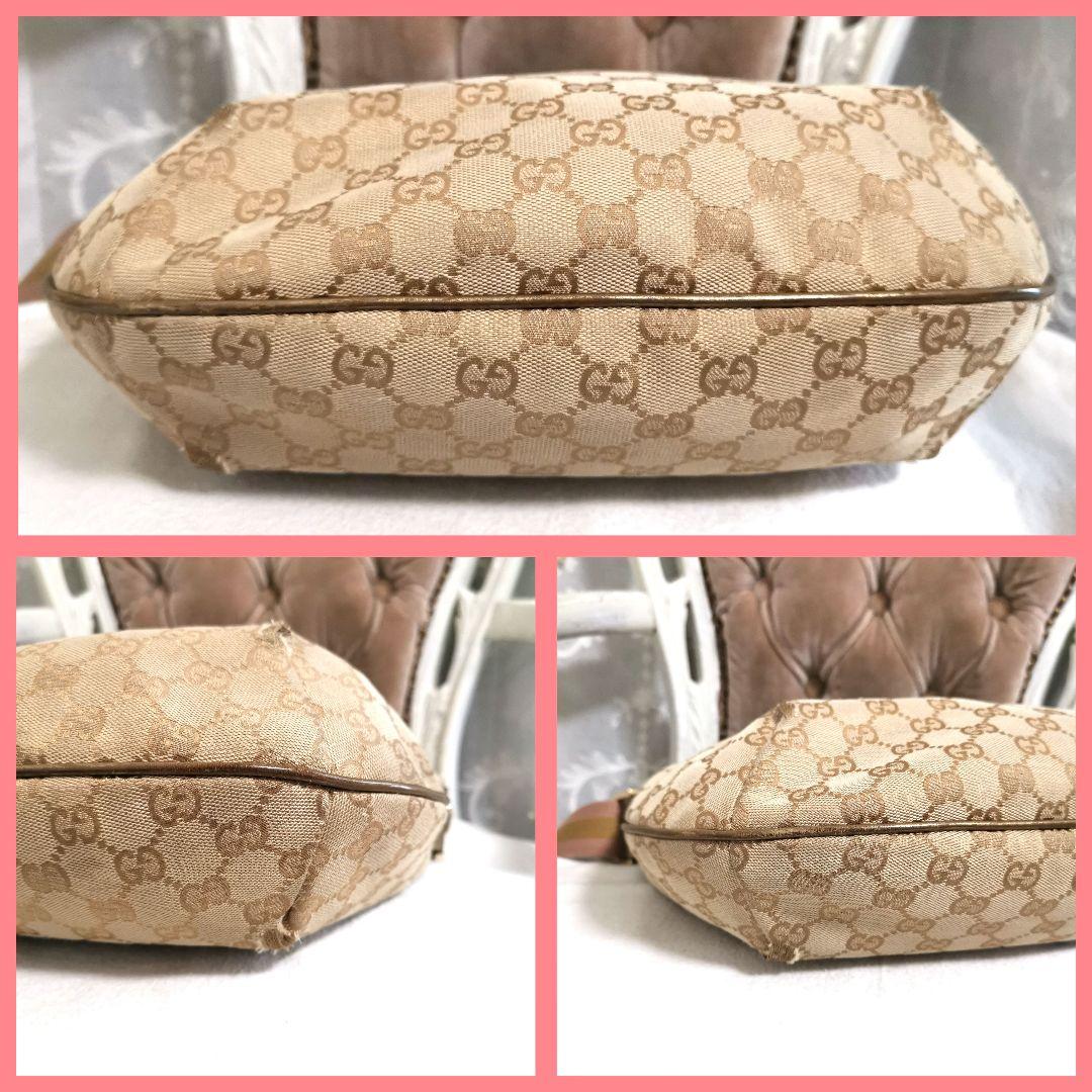 【正規品】グッチGUCCI GG柄シェリーライン斜めがけショルダーバッグ ピンク