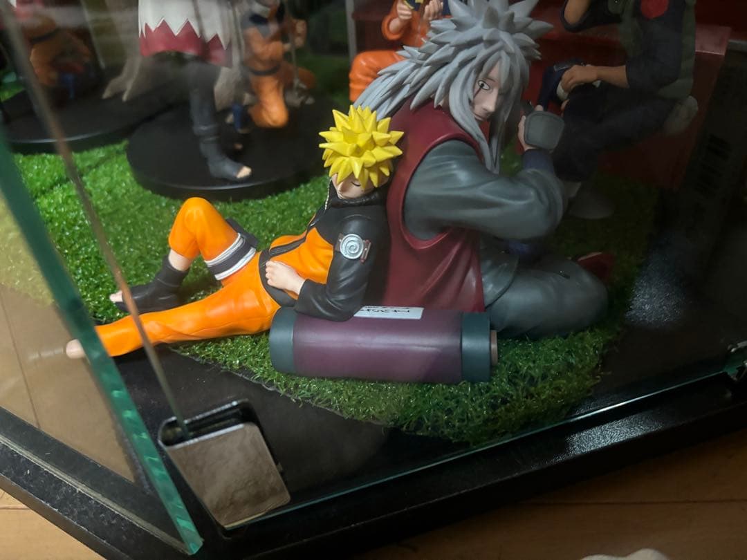 NARUTO一番くじ　伝説の三忍　ラストワン賞　自来也&ナルトフィギュア