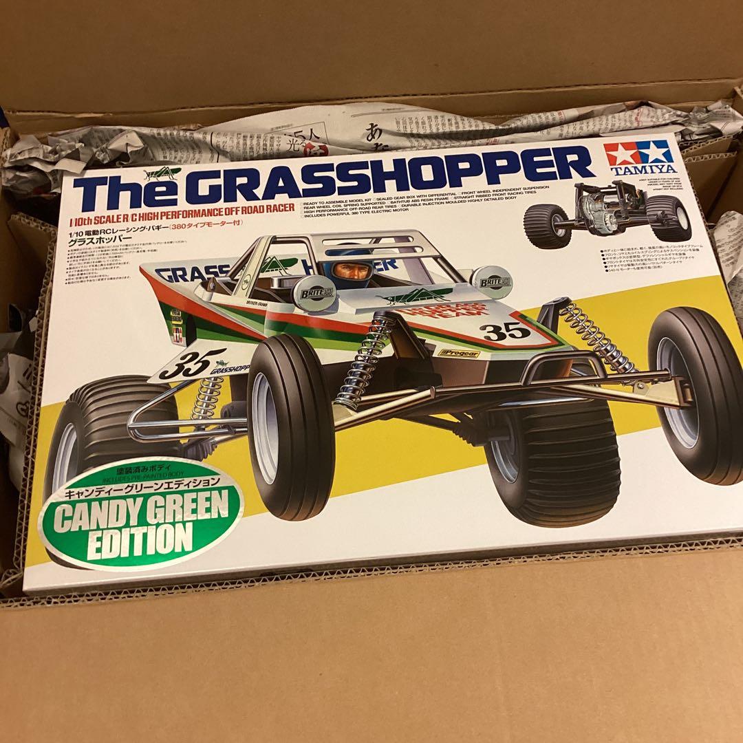 1/10RC グラスホッパー キャンディーグリーンエディション　TAMIYA