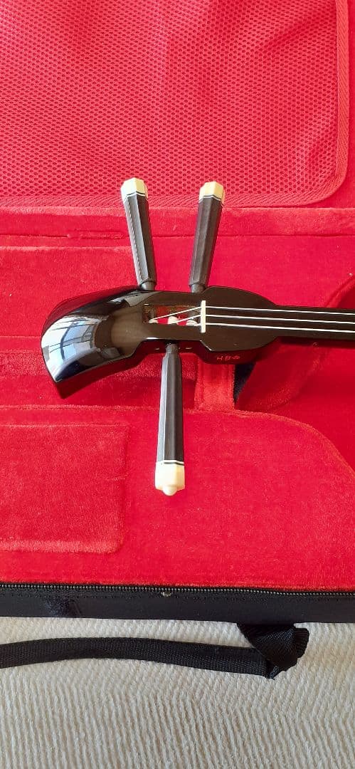 高級品沖縄三線豪華セット②☆ケース付属品多数☆両面本ヘビ革本蛇革リアルスネーク