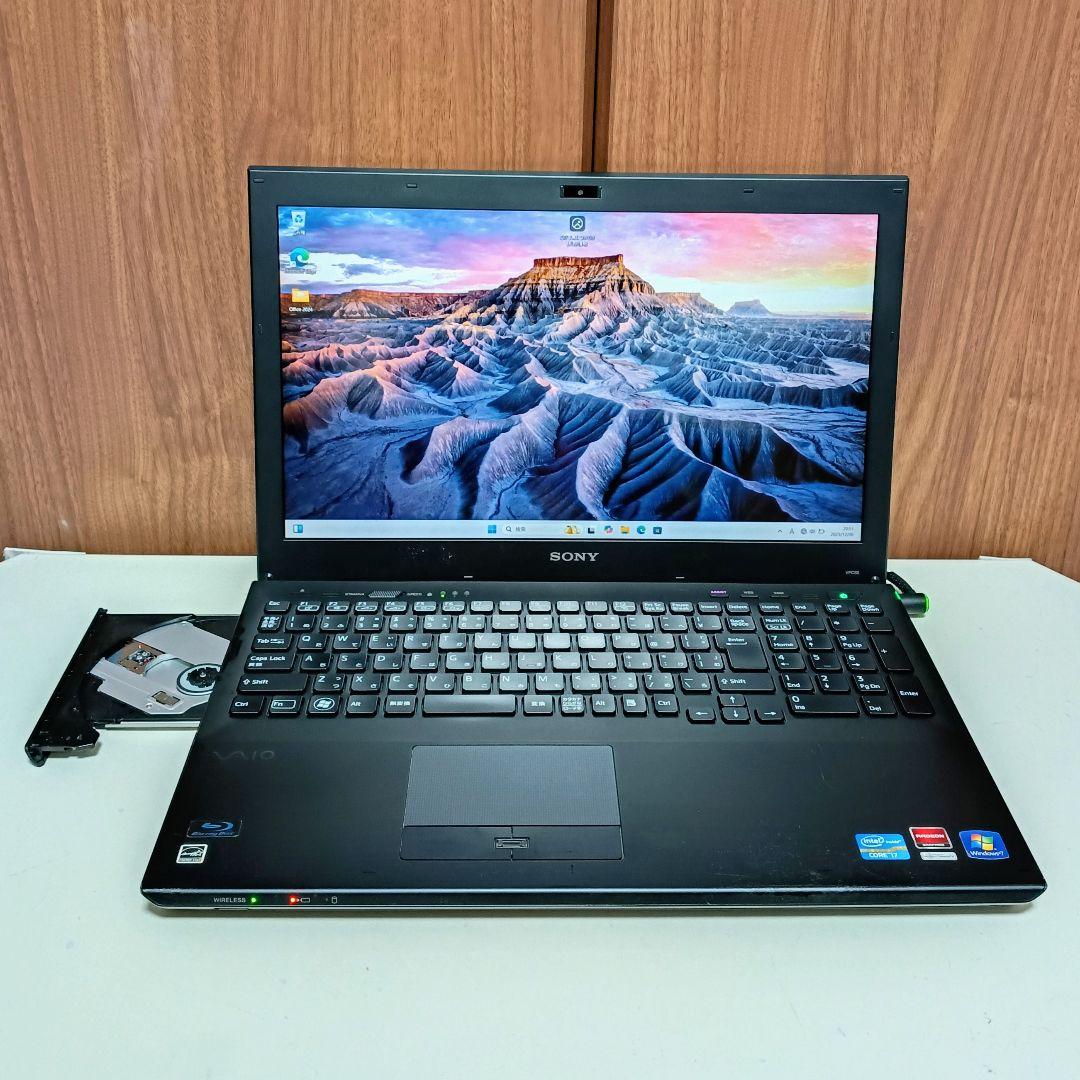 SONY VAIO Corei7 メモリ8GB SSD256GB ブルーレイ