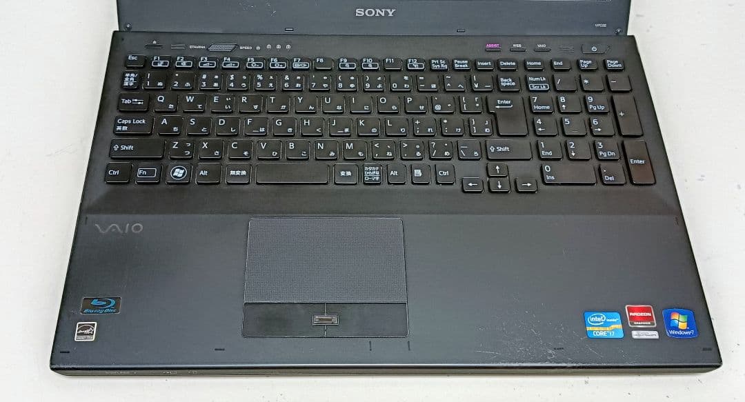 SONY VAIO Corei7 メモリ8GB SSD256GB ブルーレイ