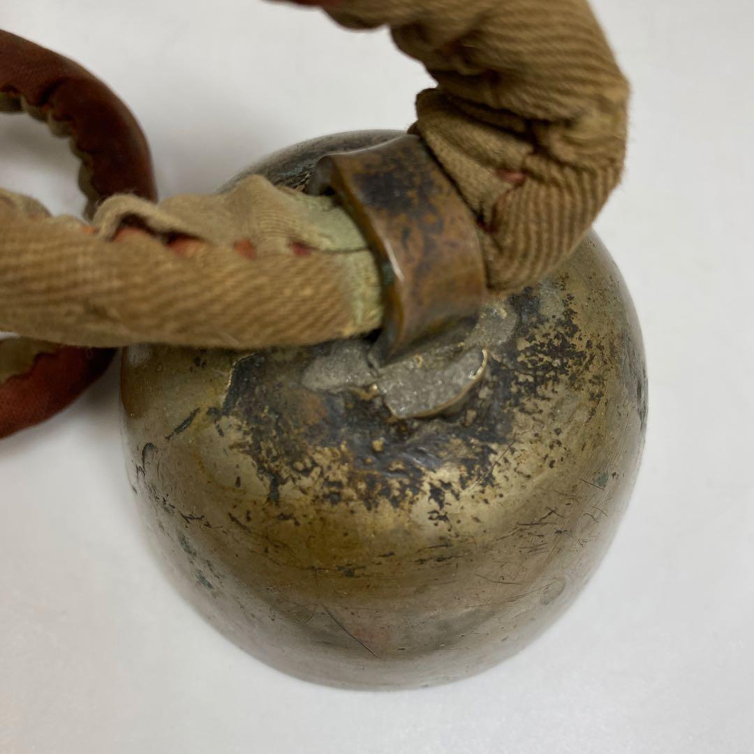 古代チベット馬鈴　木箱付（響き良いです）429g 東Y7-0228☆2Fタトオ