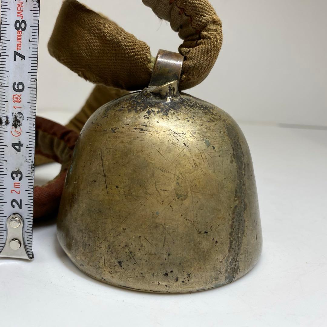 古代チベット馬鈴　木箱付（響き良いです）429g 東Y7-0228☆2Fタトオ