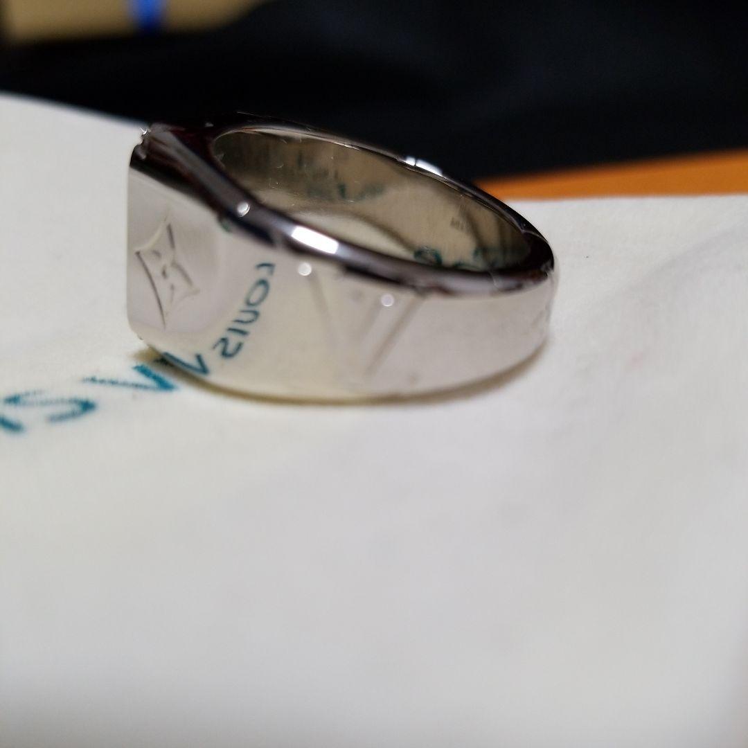 【極美品】Louis Vuitton シグネットリングシルバー【鑑定済】✨