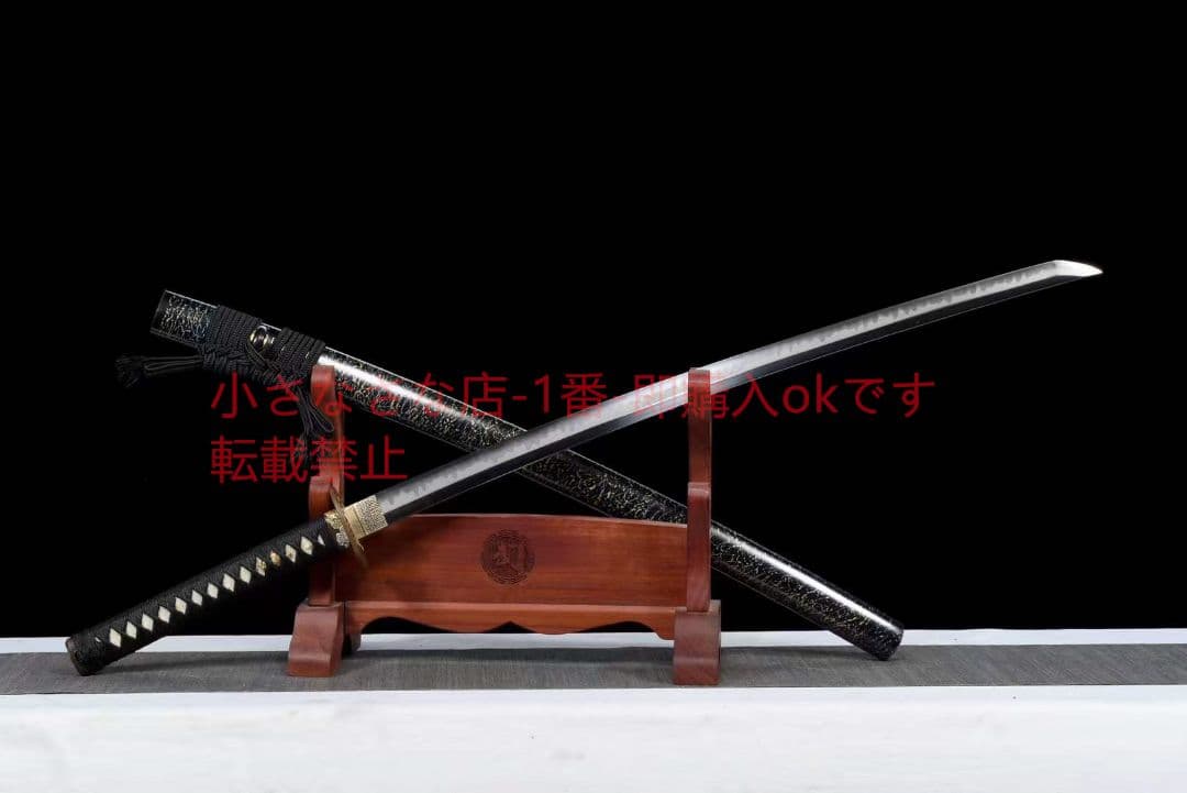 26寸T 10焼刃和上研武士刀【神曜】   武具 刀装具 日本刀 模造刀 居合刀
