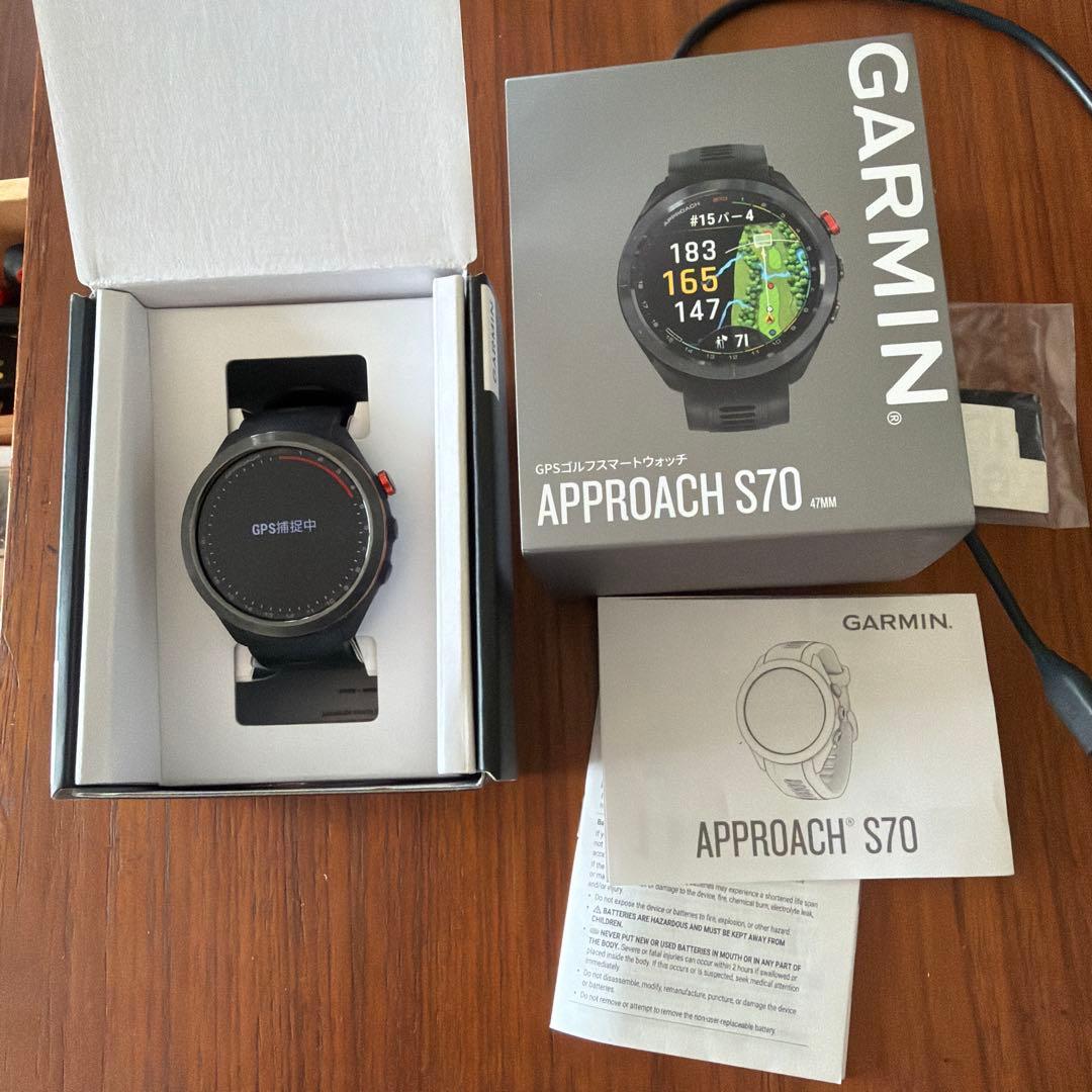 ラウンド用品・アクセサリー GARMIN Approach S70 47mm