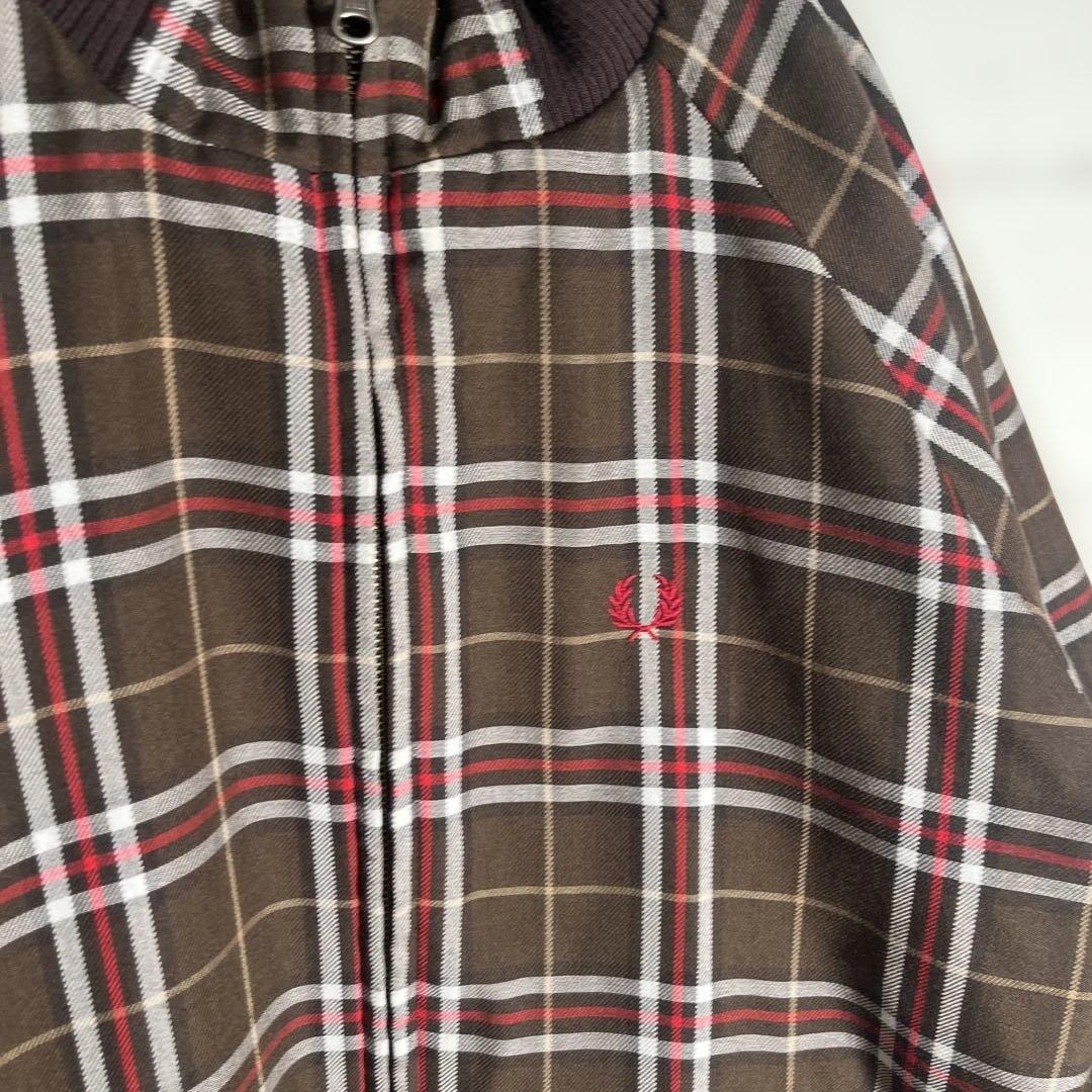 フレッドペリー FRED PERRY キルティング リバーシブル ジャケット