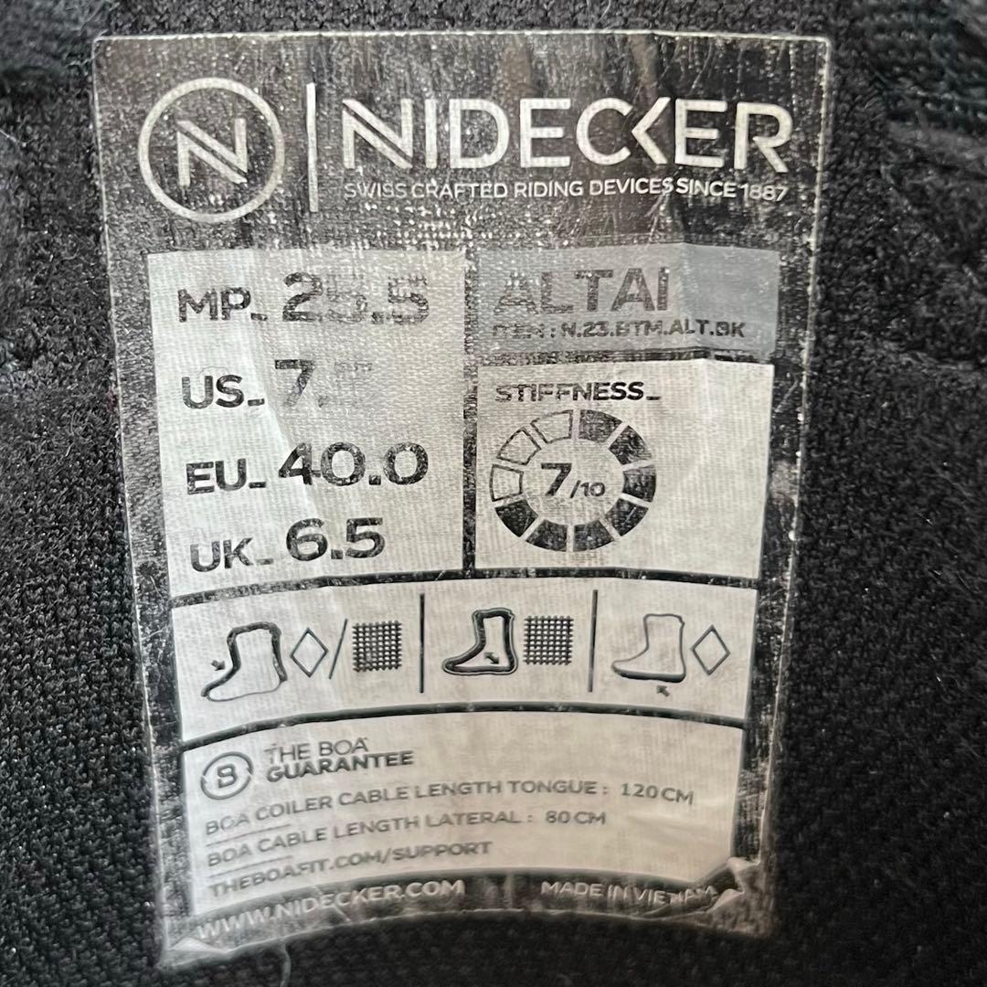 【即日発送】NIDECKER ナイデッカー ALTAI アルタイ25.5cm