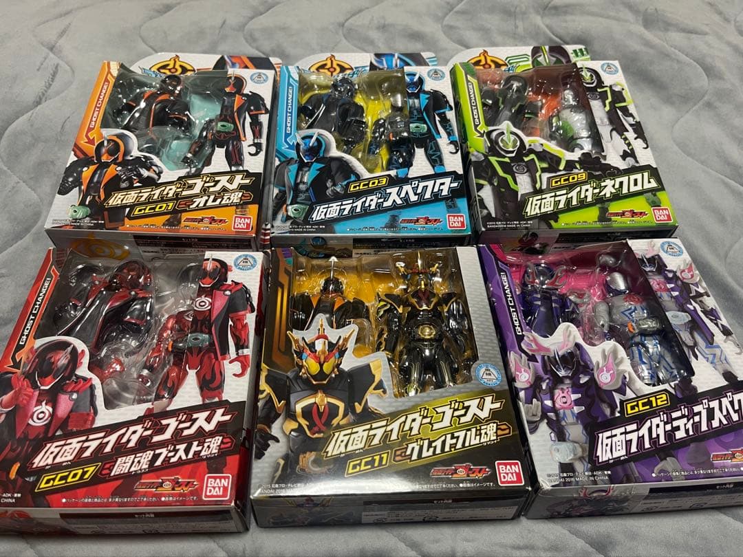 【開封品】仮面ライダーゴースト　ゴーストチェンジシリーズ　16点➕1セット