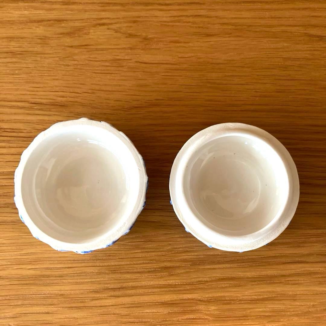 【茶道具】平戸焼 十五代 中里茂右衛門 菊 香合 茶器