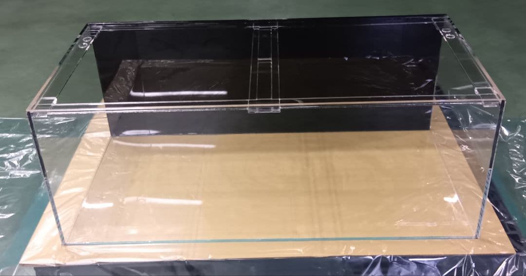 アクリル水槽 背面ブラック W1200 D600 H450 ワンオフ 佐川発送