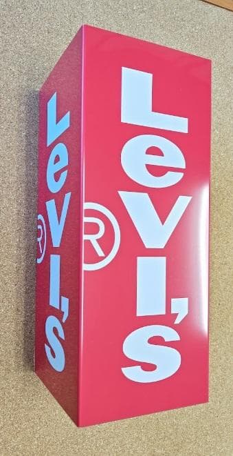 Levi's リーバイス アクリル 看板 ノベルティグッズ