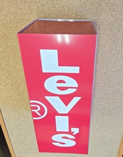 Levi's リーバイス アクリル 看板 ノベルティグッズ