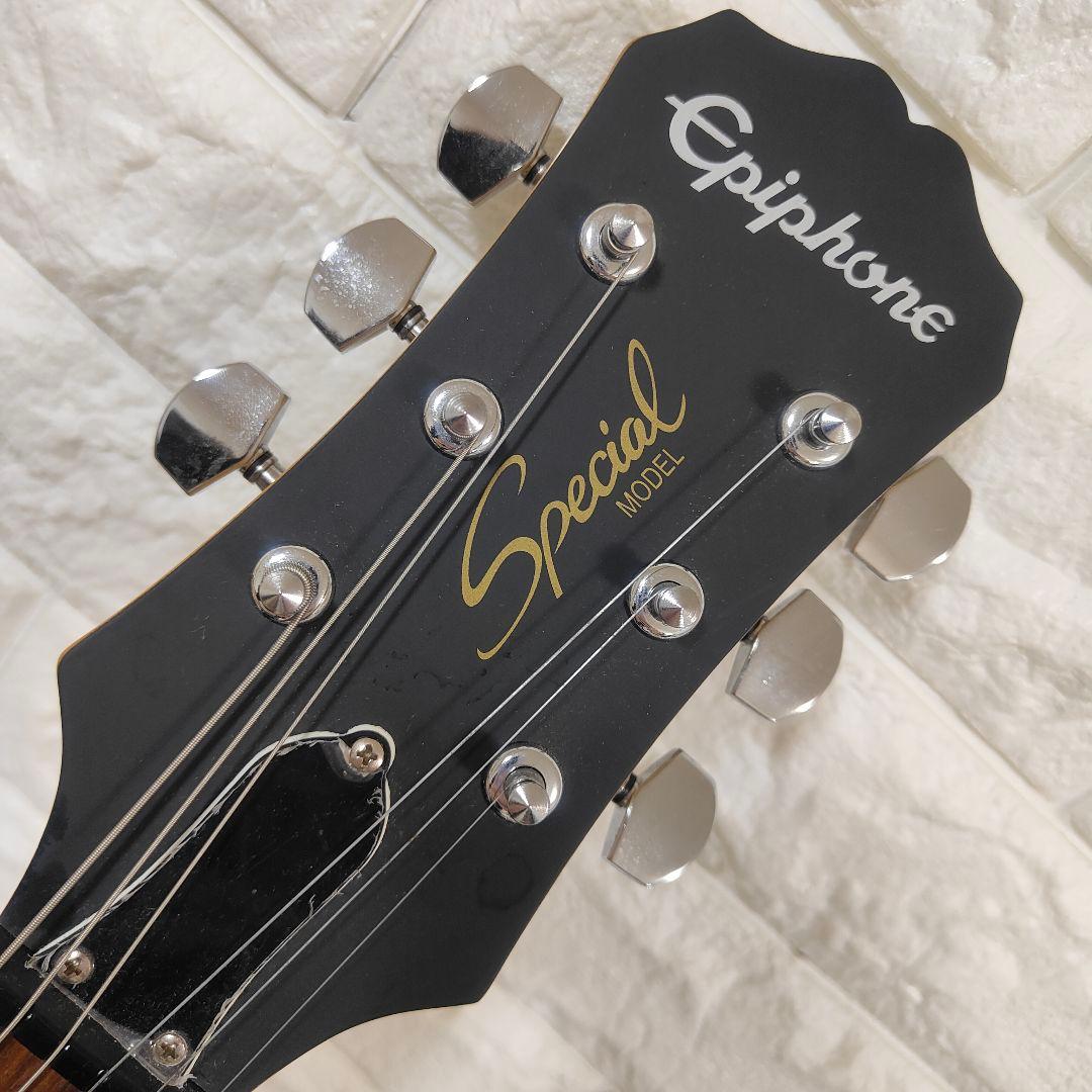 美品 Epiphone Lespaul レスポール TVイエロー チューナー付