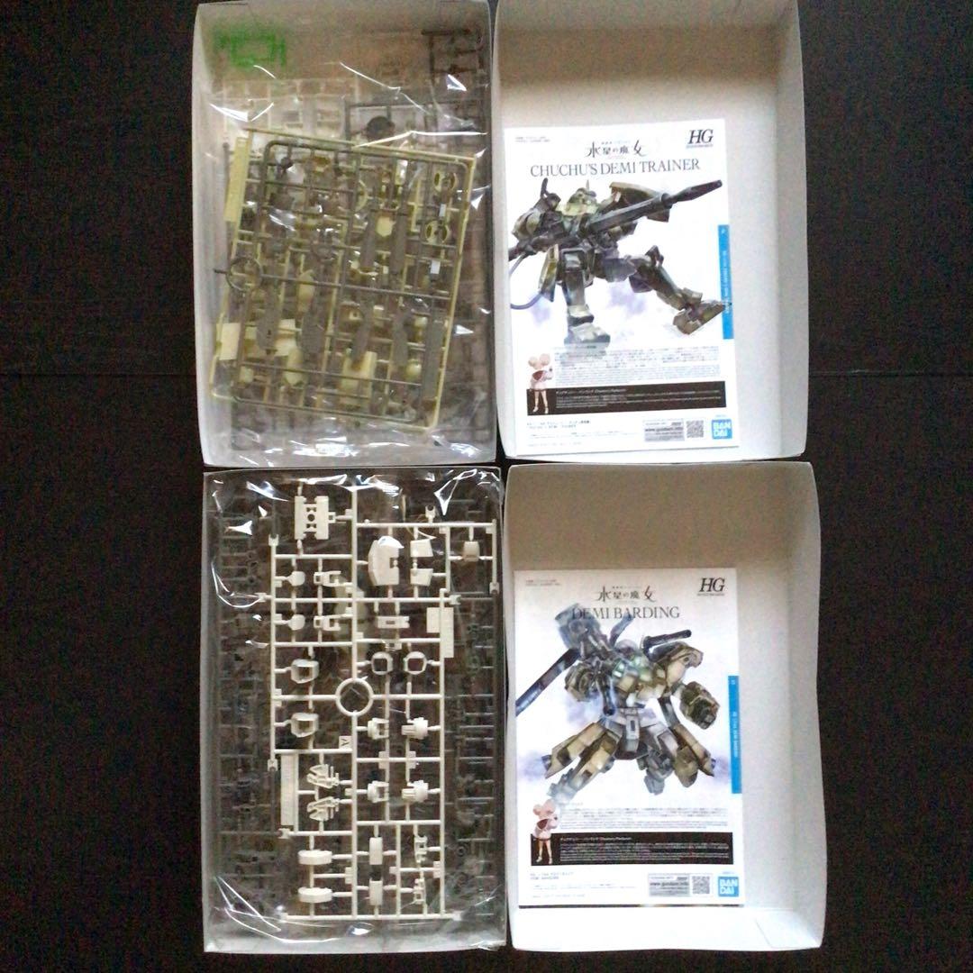 未組立品『デミバーディング・デミトレーナー・チュチュ専用機・ティックバラン他』