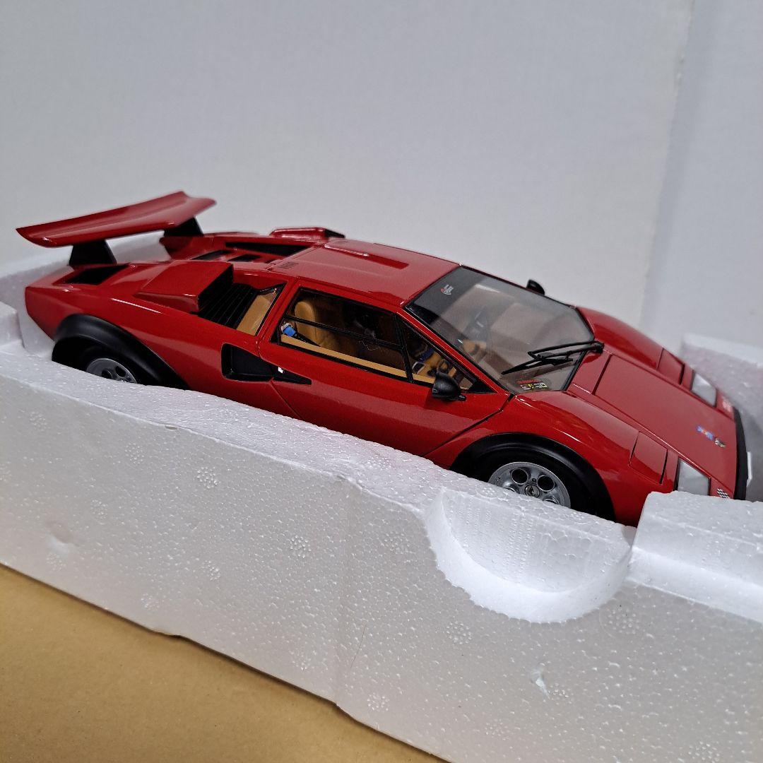 京商 ランボルギーニ カウンタック ウォーターウルフ 赤 1/18 開閉機能あり