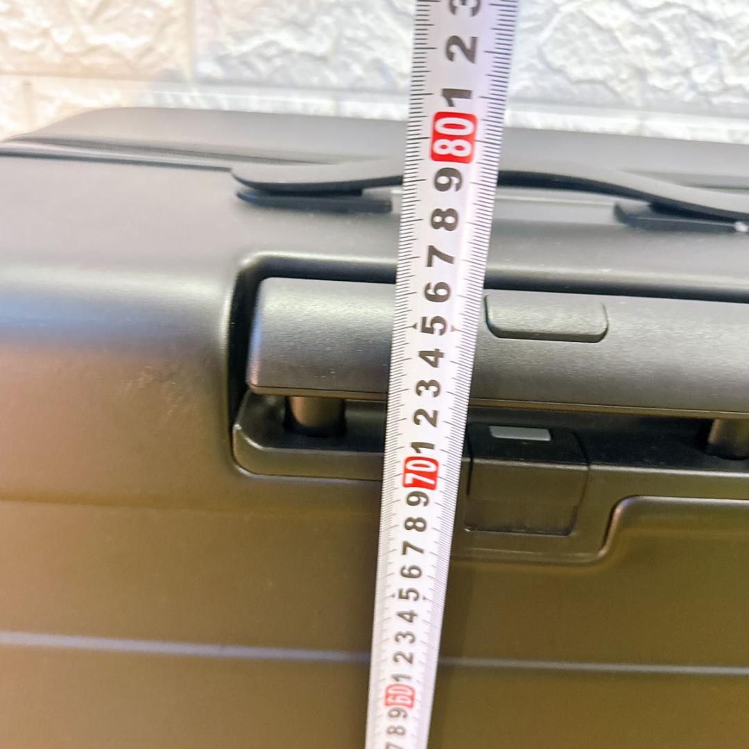 無印良品 バーを自由に調節できる ハードキャリーケース 105L MUJI