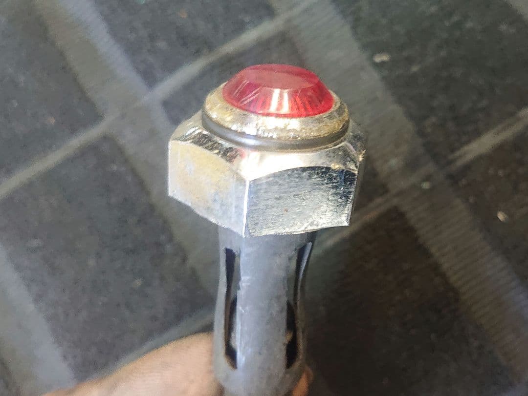 国内仕様に CB250T CB400T速度警告灯 純正希少パーツ ホーク2 バブ