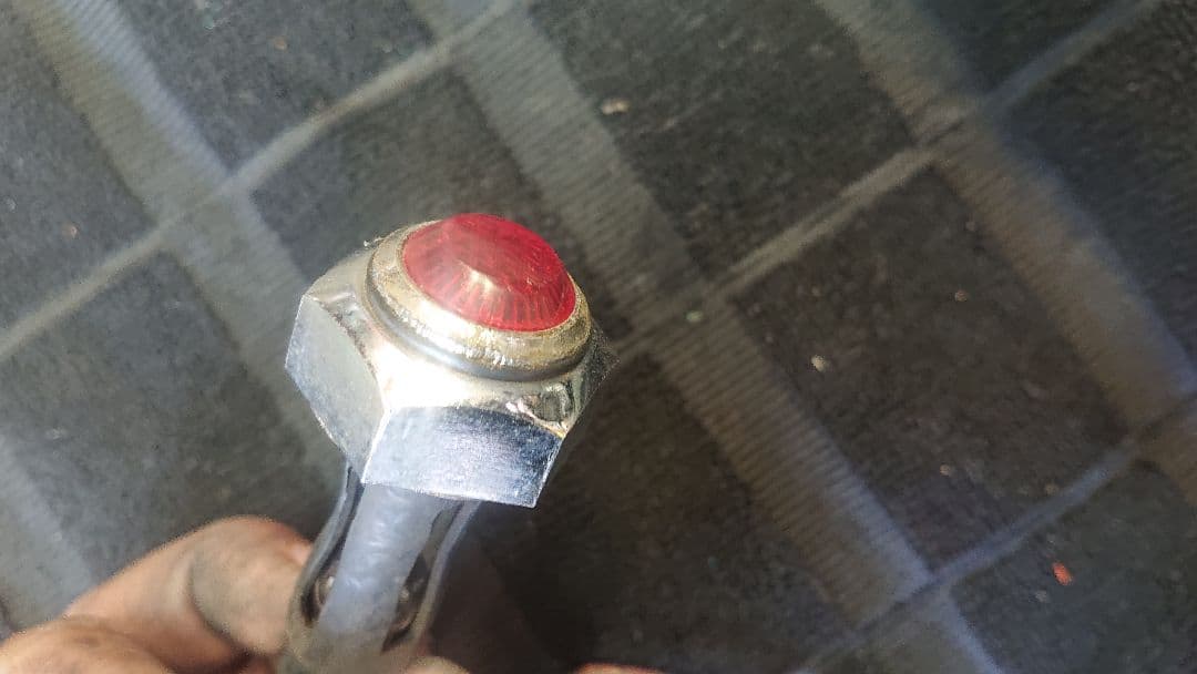 国内仕様に CB250T CB400T速度警告灯 純正希少パーツ ホーク2 バブ