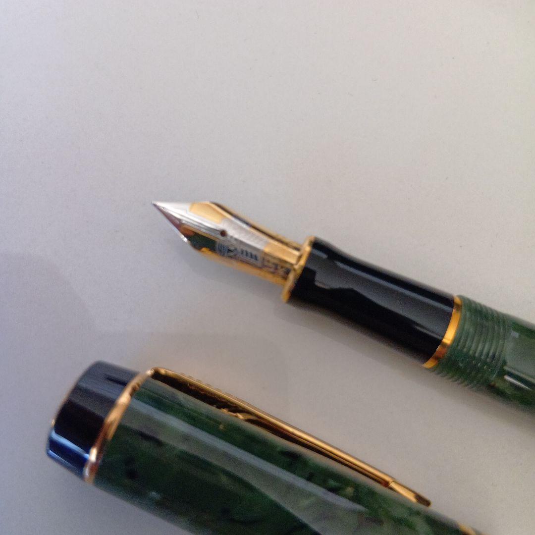 【未使用】Parker Duofold 万年筆 グリーン
