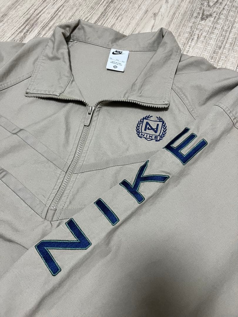 NIKE ハーフジップ キャンバスジャケット