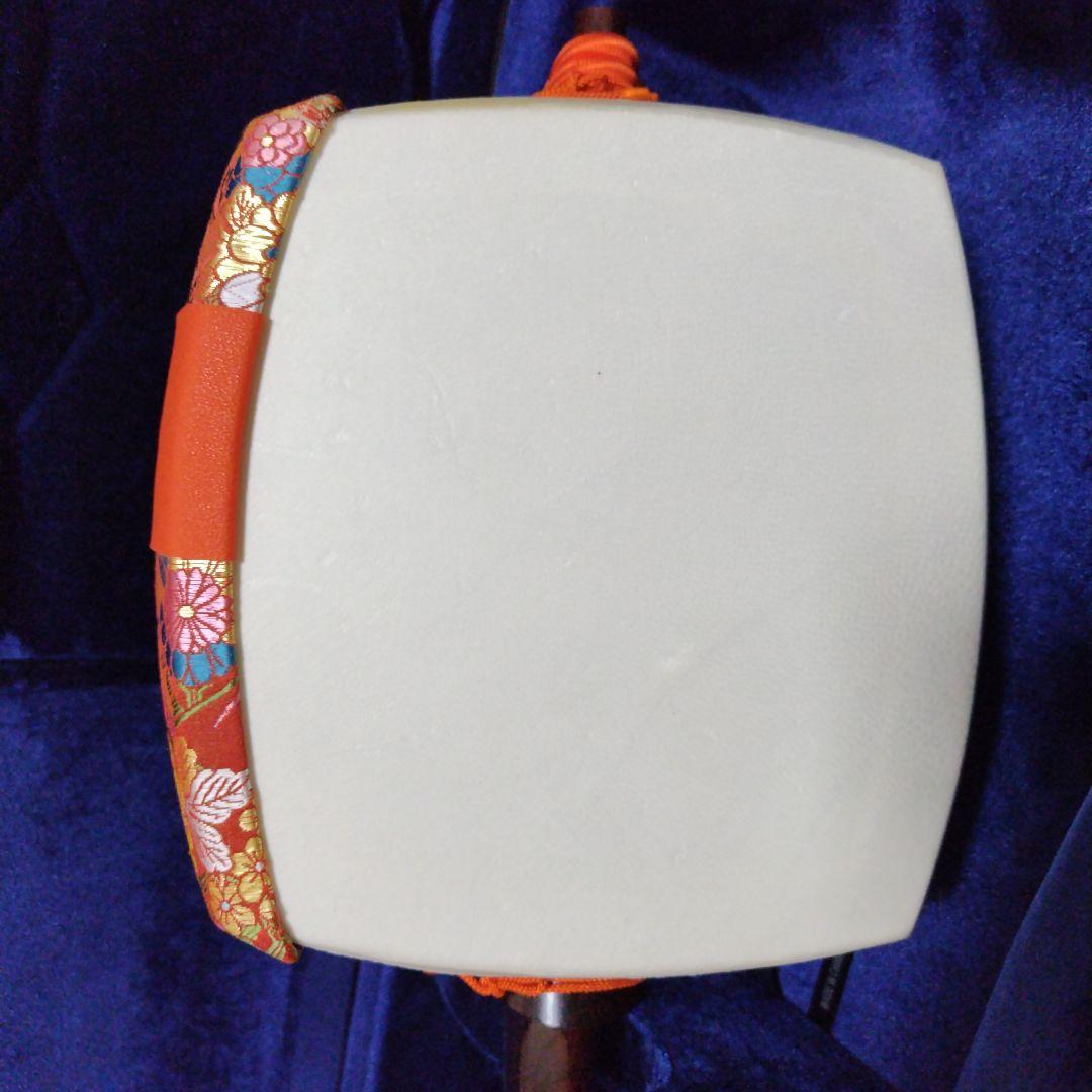 【美品】三味線 本体 伝統的和柄装飾付き