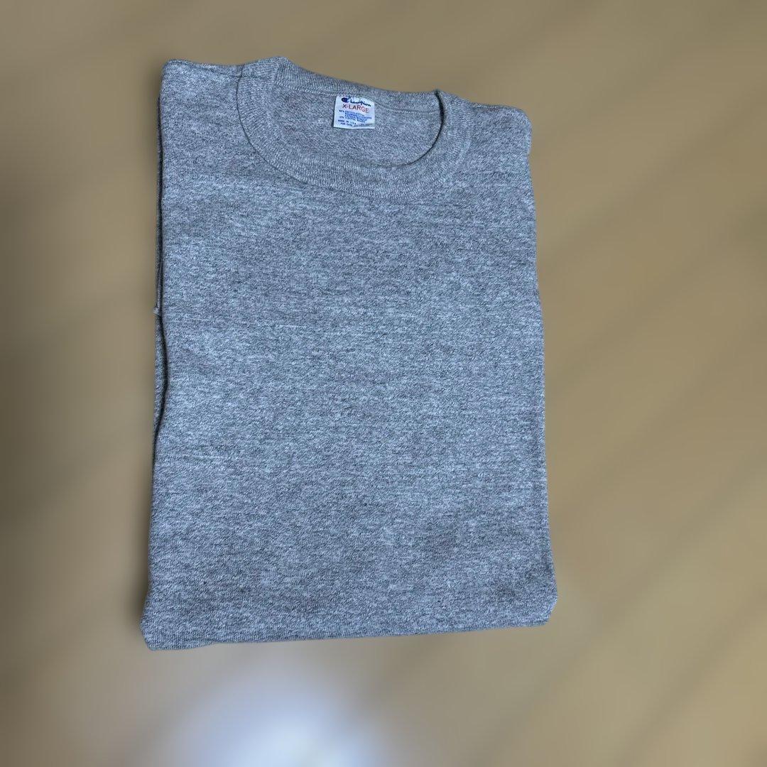 古着80's champion Tシャツ　完全目無し　XL