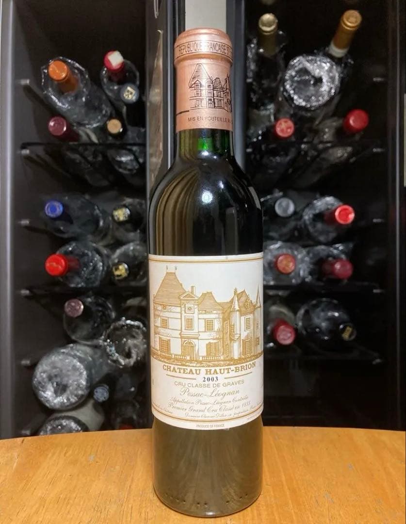 ボルドー　五大シャトー　シャトー・オーブリオン 2003 ハーフボトル