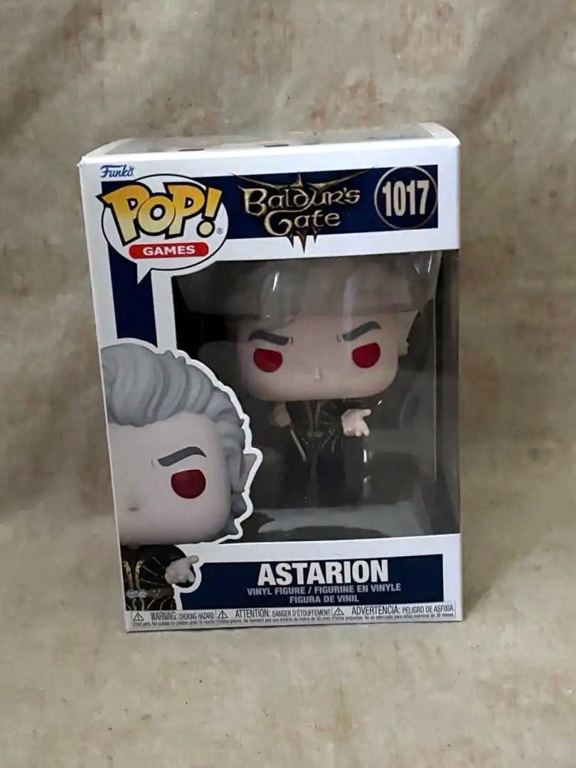 ゲームキャラクター funko pop Baldur's Gate3 Astarion figure