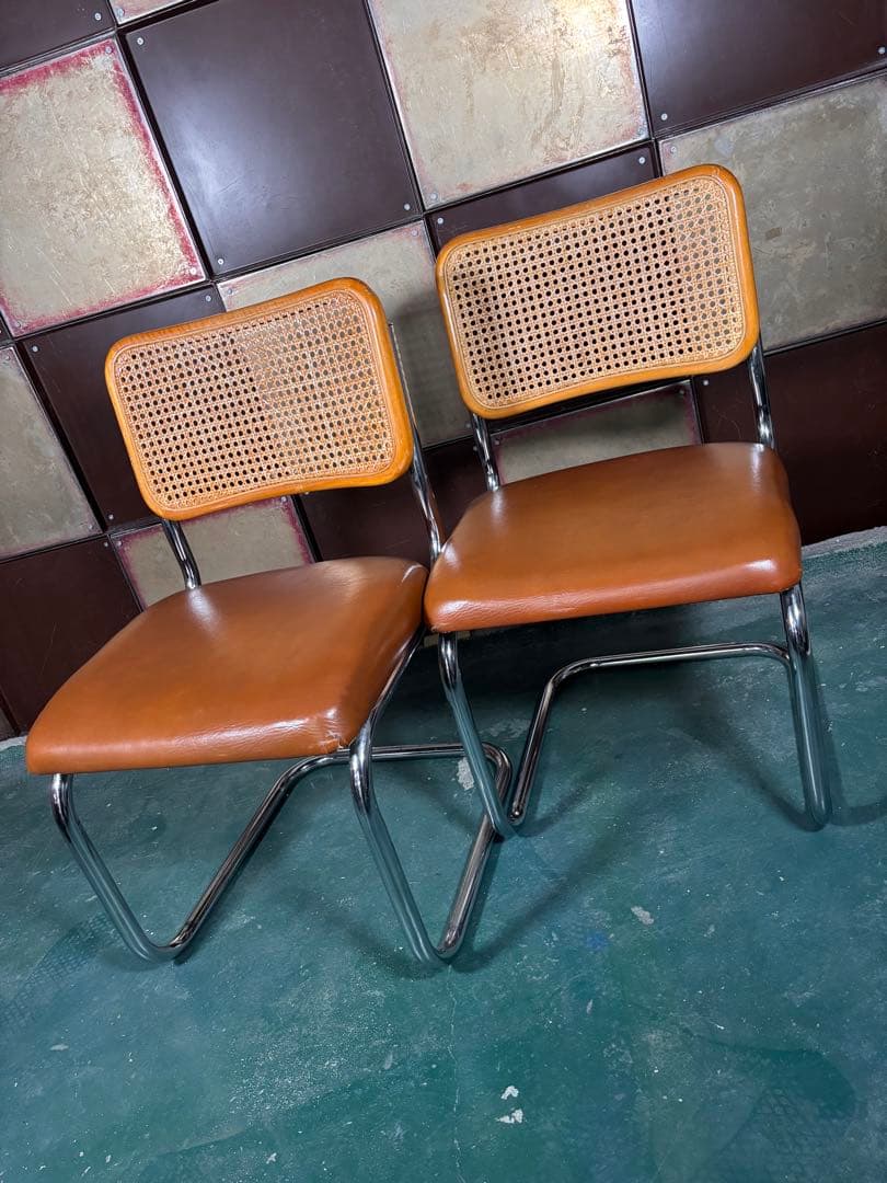 ニコさん専用　◆光製作所　チェスカチェア二脚　状態C