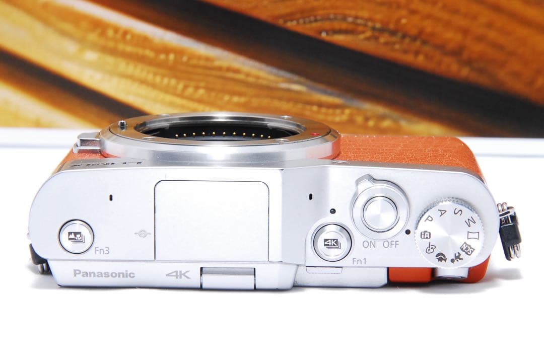LUMIX GF9 オレンジ 4k SNS Wi-Fi チルト ミラーレス