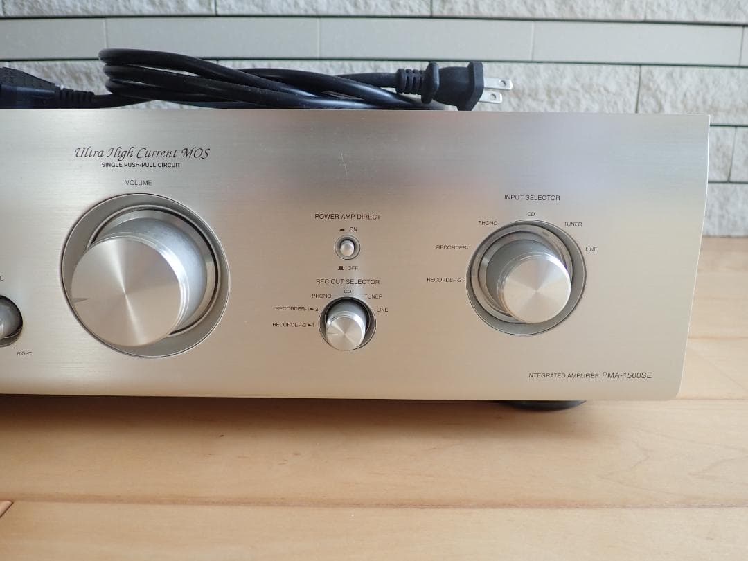 DENON PMA-1500SE-SP 　プレミアムシルバー　リモコンあり