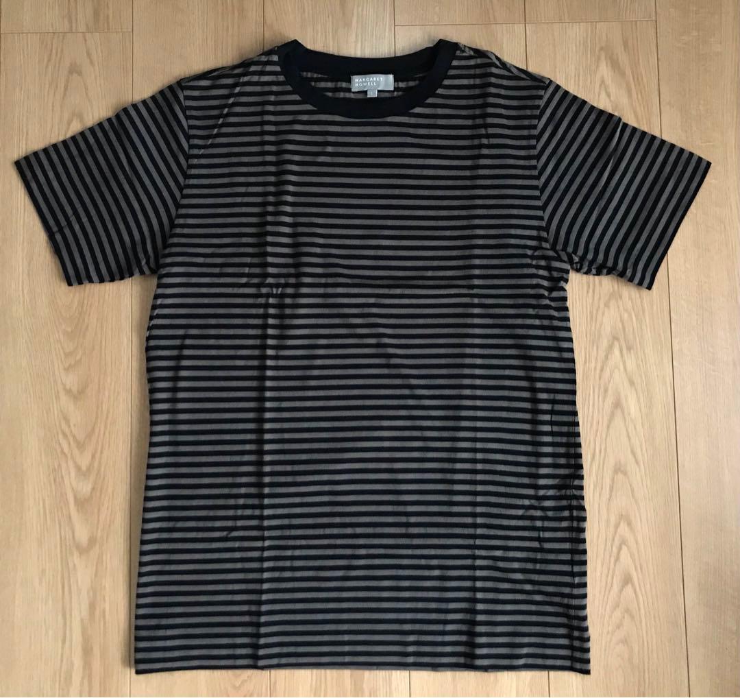 【新品】MARGARET HOWELL STRIPE COTTON JERSEY