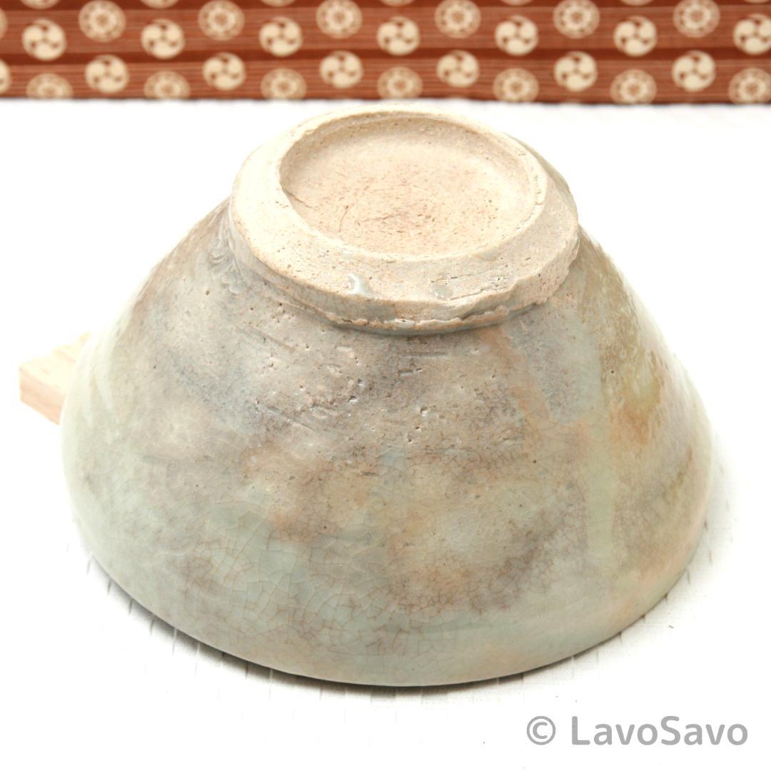 ☆美品☆ 天水窯 稲垣竜一 茶碗 モダン 絵入り