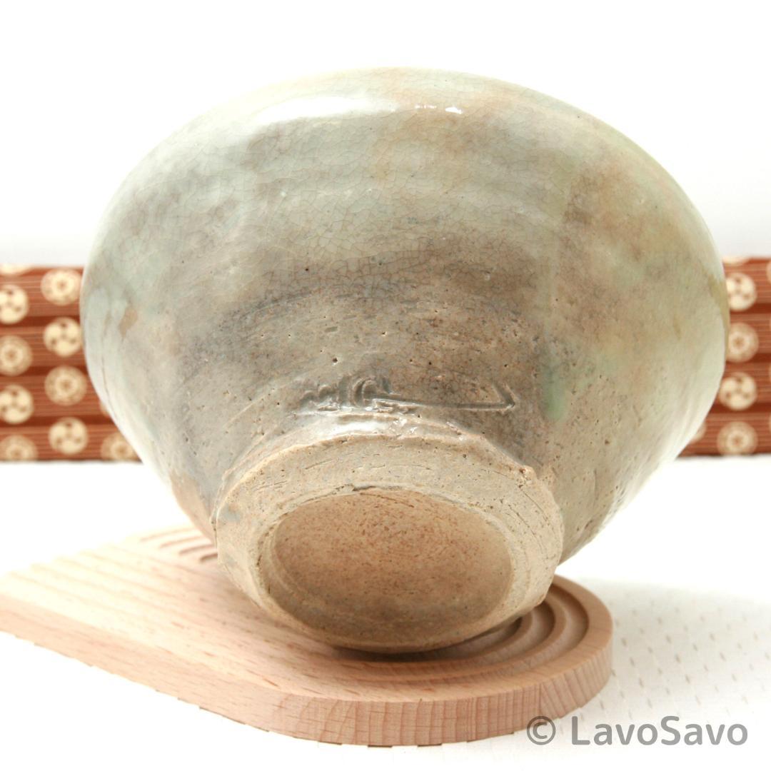 ☆美品☆ 天水窯 稲垣竜一 茶碗 モダン 絵入り